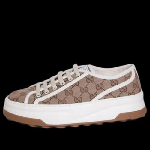 Gucci GG Sneaker 'Interlocking G - Beige' (Women's)