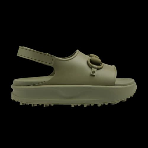 Gucci Horsebit Flatform Sandal 'Green'