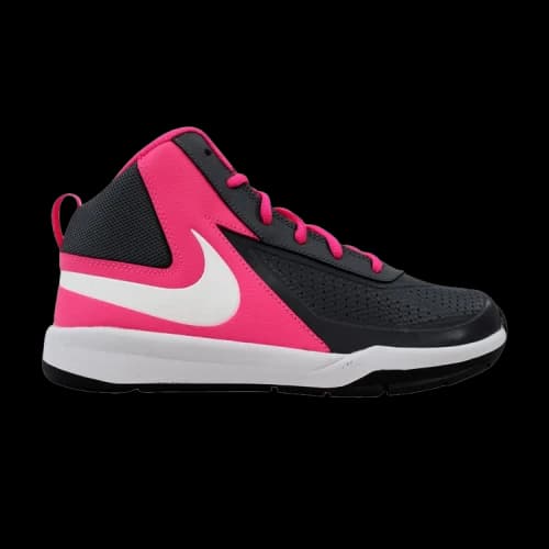 Nike Team Hustle D 7 GS 'Dark Grey Hyper Pink'