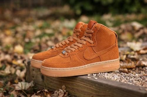 Nike Air Force 1 High Suede Tawny Womens