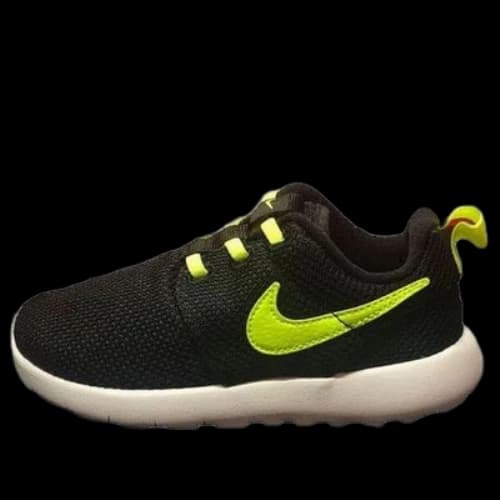(TD) Nike Roshe One Running Shoes Black/Green