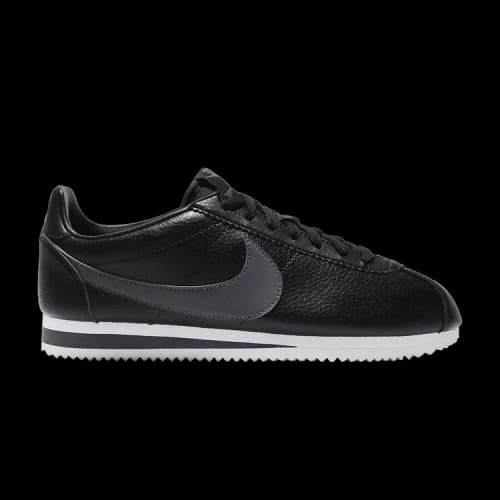 Nike Classic Cortez Leather Black/Dark Grey-White