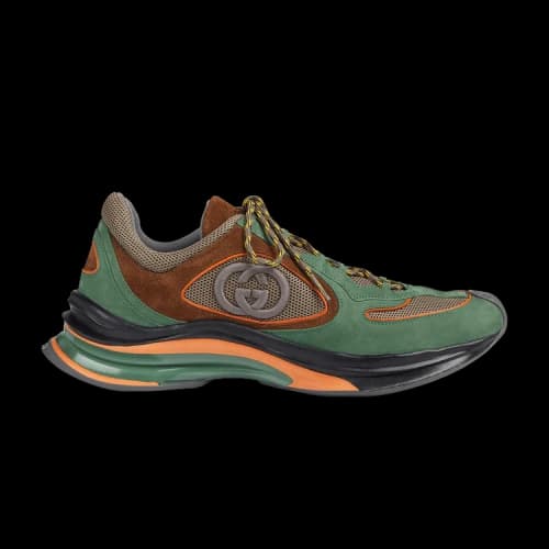 Gucci Run Sneaker 'Green Brown'