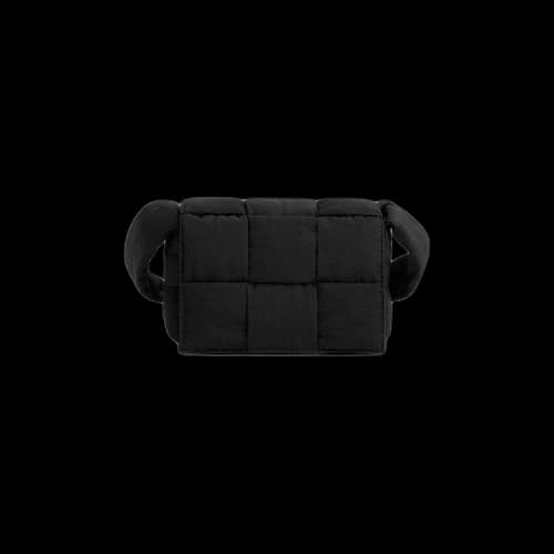 Bottega Veneta Padded Tech Cassette Bag 'Black/Silver'