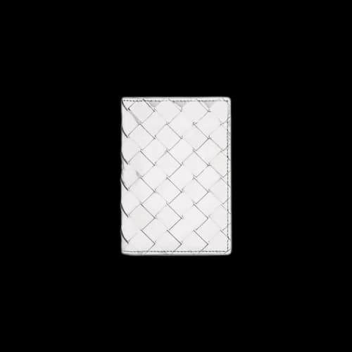 Bottega Veneta Passport Case 'Silver'