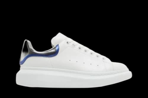 Alexander McQueen Oversized Sneaker 'White Silver Blue'