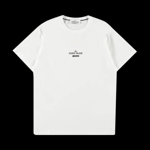 Stone Island Archivo Print T-Shirt 'White'