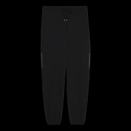 Gucci Cotton Jersey Jogging Pant With Web 'Black'