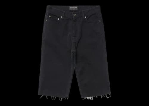 Balenciaga Slim Shorts Black
