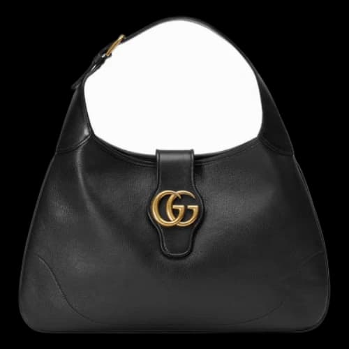 Gucci Aphrodite Medium Shoulder Bag 'Black' (Women's)