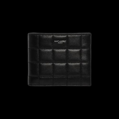 Saint Laurent Quilted Bifold Wallet 'Black'