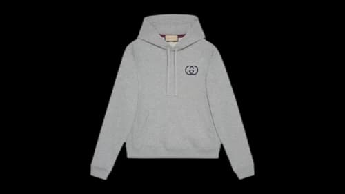 Gucci Interlocking G Jersey Grey