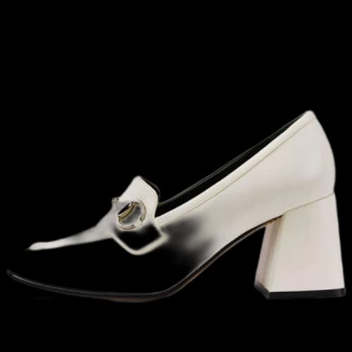 Gucci Horsebit Pump 'Off White Leather' (Women's)