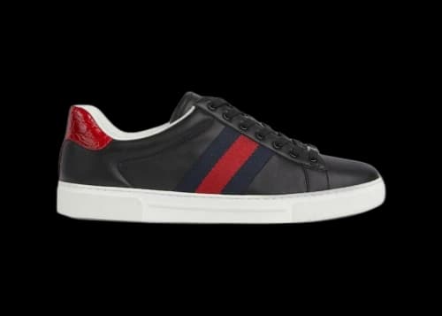 Gucci Ace Web Black Navy Red