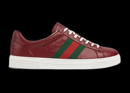 Gucci Ace Web Red Rosso Ancora