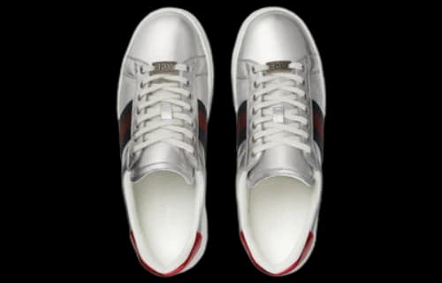 Gucci Ace 'Silver' (Women's)