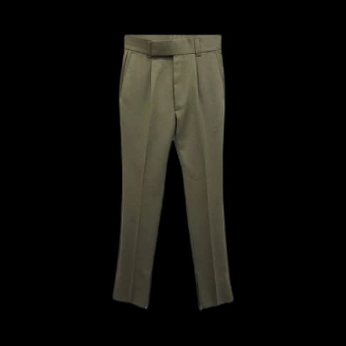 Fear of God Exclusively For Ermenegildo Zegna Single Pleat Trousers 'Military Green'
