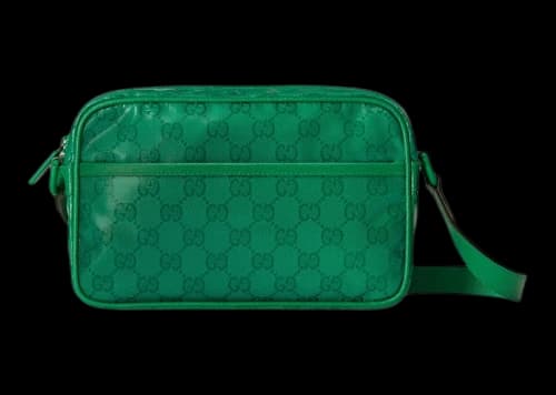 Gucci GG Crystal Mini Shoulder Bag Green