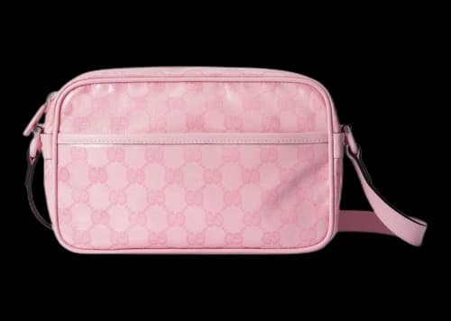 Gucci GG Crystal Mini Shoulder Bag Pink