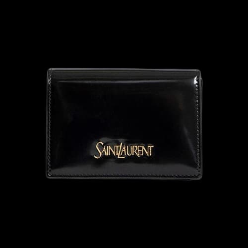 Saint Laurent Flap Card Case 'Black'