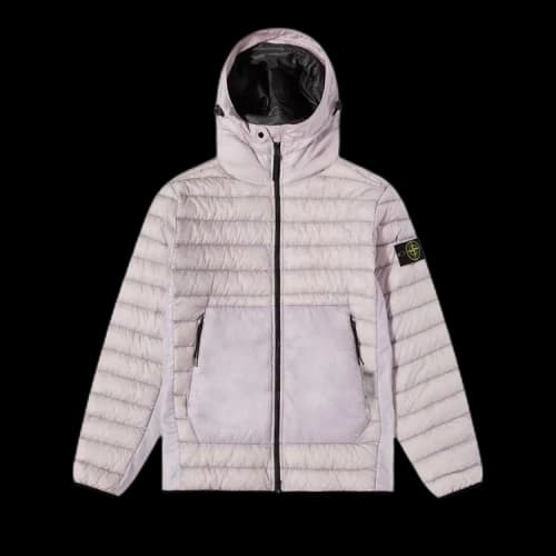 Rick Owens Hooded Down Jacket 'Rose Quartz'