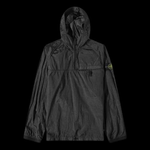 STONE ISLAND Packable Nylon Metal Jacket 'Black'