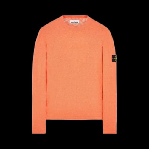 Stone Island Knit Crewneck 'Orange'
