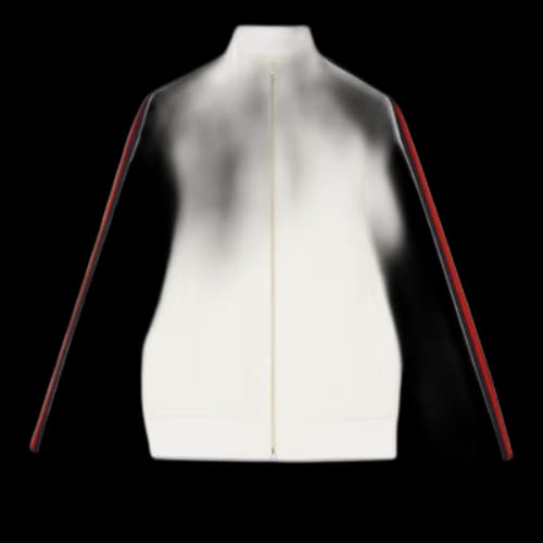 Gucci Fluid Drill Zip Jacket 'White Red'