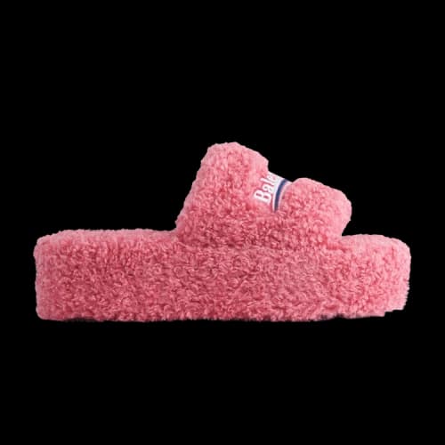 Balenciaga Furry Platform Sandal 'Sweet Pink' (Women's)
