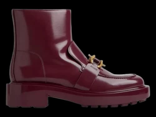 Bottega Veneta Monsieur Ankle Boot Burgundy (Women's)