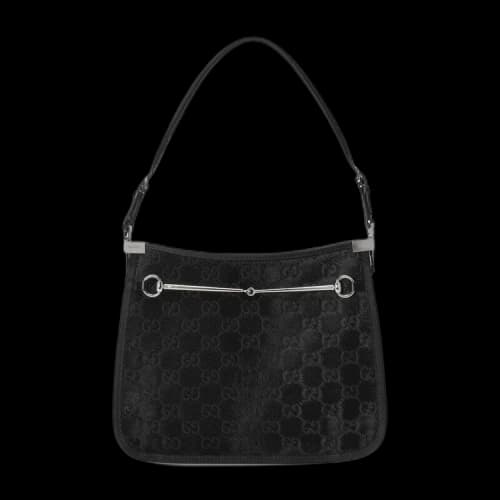 Gucci Horsebit Slim Shoulder Bag 'Black'