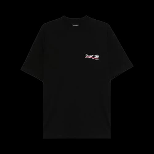 Balenciaga Large Fit T-Shirt 'Black/White'