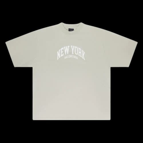Balenciaga New York Vintage T-Shirt 'Natural'