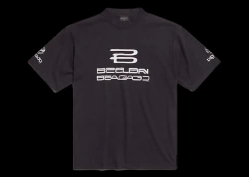 Balenciaga AI Generated Medium Fit T-shirt Black