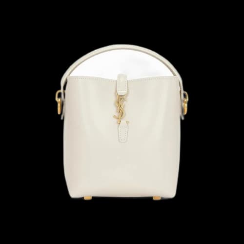 Saint Laurent Le 37 Leather Shoulder Bag 'Crema Soft'