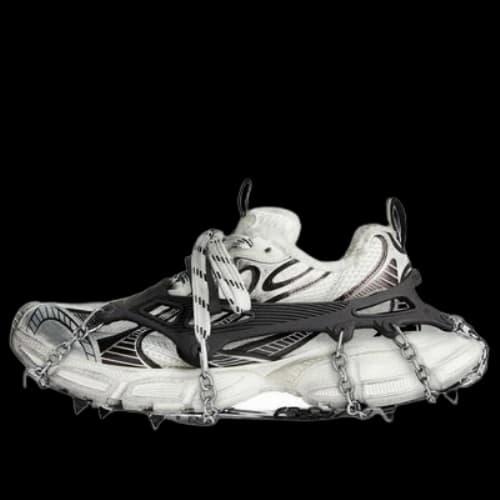 Balenciaga 3XL Ski Sneakers 'White Black Mesh' (Women's)
