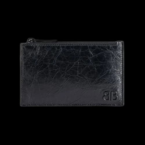 Balenciaga Monaco Long Coin And Card Holder 'Black'