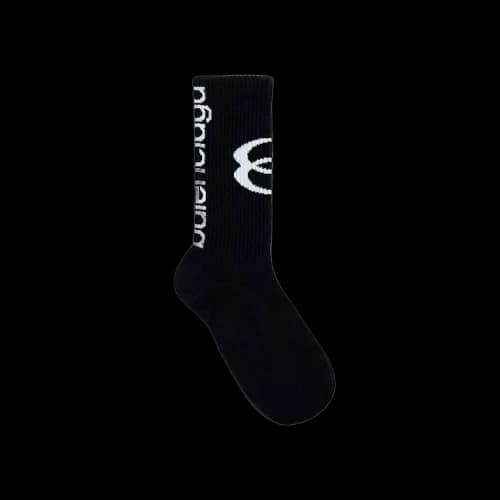 Balenciaga Unity Knitted Socks 'Black/White'