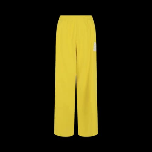 Balenciaga Women's Sample Sticker Baggy Sweatpants Yellow