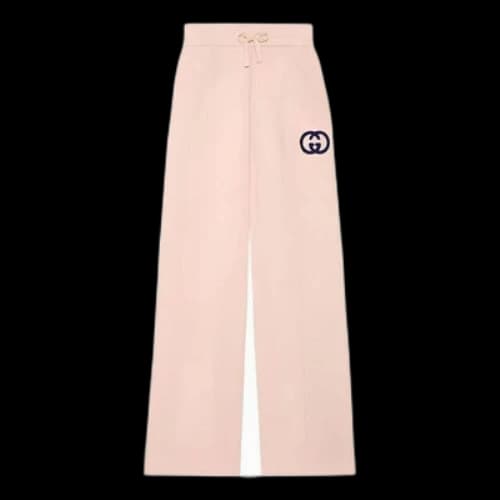 Gucci Cotton Jersey Jogging Pant 'Light Pink' (Women's)