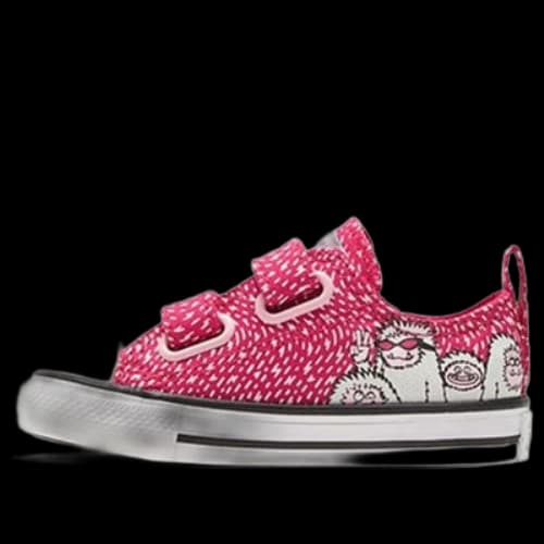 (TD) Converse Chuck Taylor All Star 2V Pink Snowman Low 'Pink Blue'