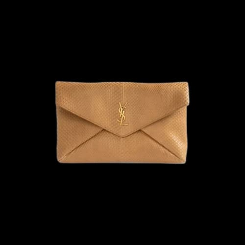 Saint Laurent Cassandre Large Envelope Clutch 'Topaz Yellow'