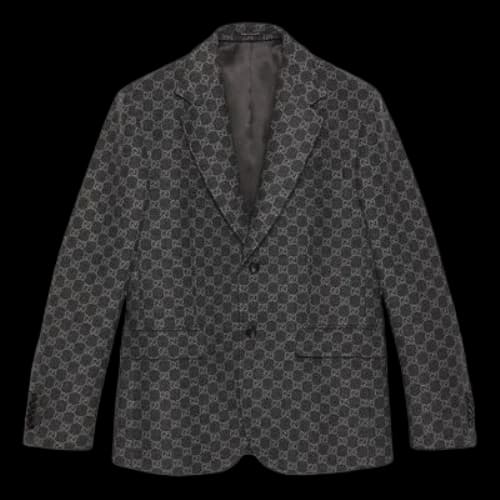 Gucci GG Flannel Jacket 'Black'