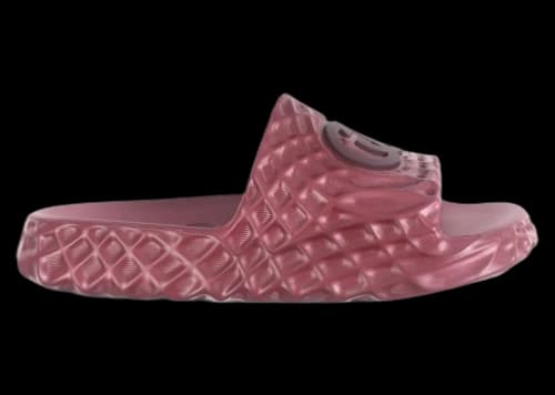Gucci Slide Sandal Interlocking G Bordeaux Water Ripples