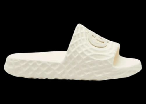 Gucci Slide Sandal Interlocking G Off White Water Ripples