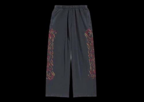 Balenciaga Offshore Baggy Sweatpants Black