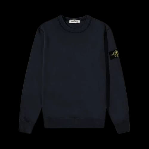 Stone Island Garment Dyed Classic Sweatshirt 'Navy'