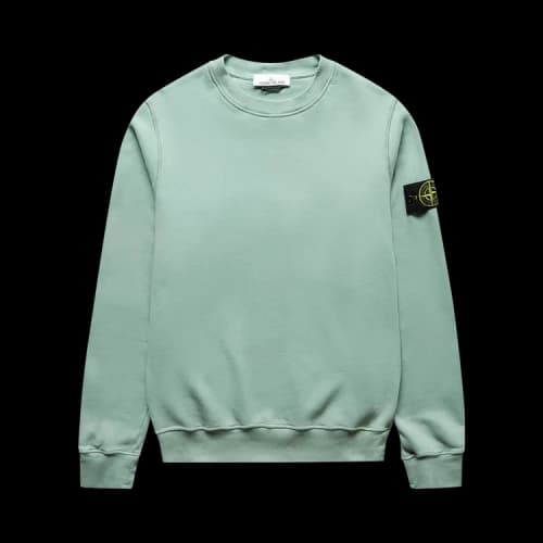 STONE ISLAND Logo Patch Sweatshirt 'Green'