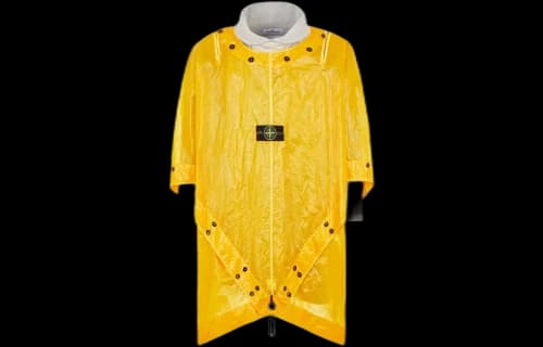 Stone Island Cape with Detachable Lining 'Yellow'