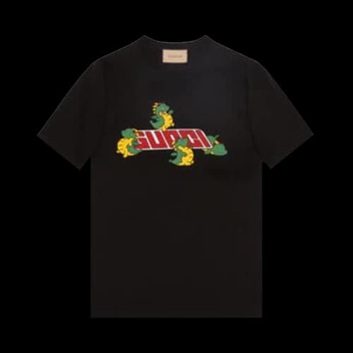 Gucci Baby Dragon Chinese New Year T-Shirt 'Black'
